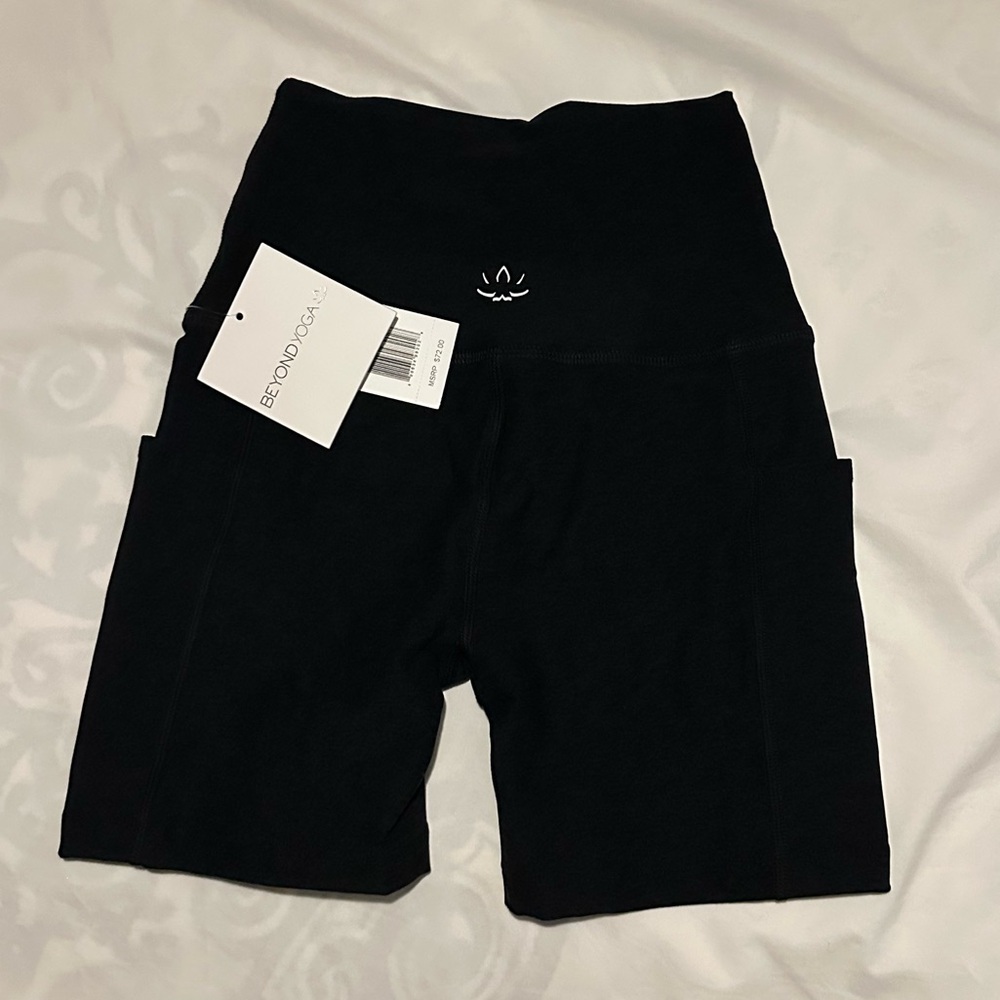 Beyond Yoga Black Shorts